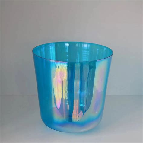 Colored Clear Chakra Crystal Singing Bowl For Music Instrument China