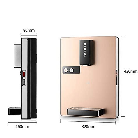 220V 2000W Multifunctional Hot Cold Ice Electric Water Dispenser Wall Mounting Water Heater