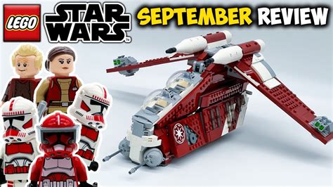 Coruscant Guard Gunship Review! LEGO Star Wars Set 75354 | Brick Finds ...