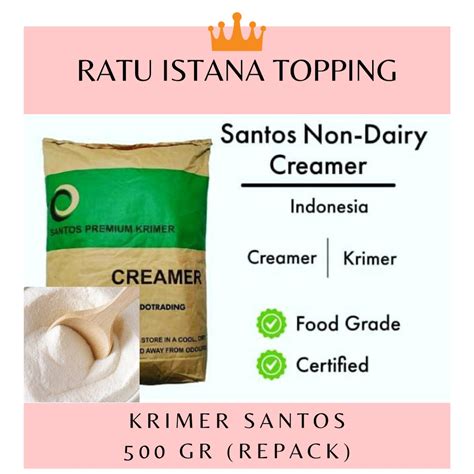 Jual KRIMER SANTOS 500 GR CREAMER NON DAIRY NCD KRIMER NABATI MINUMAN