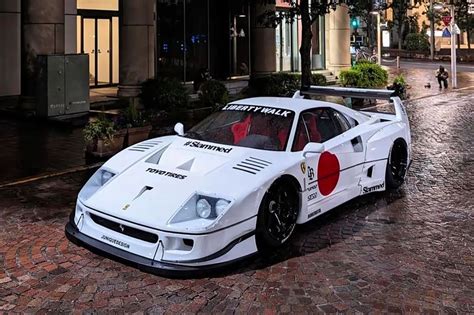 Widebody Liberty Walk LB WORKS Ferrari F40 Officially Unveiled At Tokyo