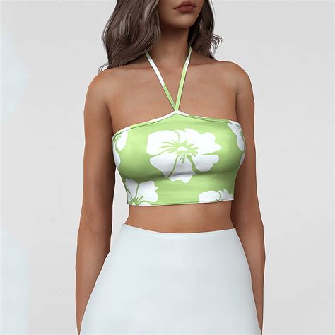 Hibiscus Top Summer Collection 2022 Elliesimple X Fifthscreations Snailrow