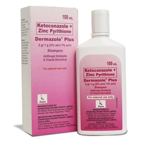 ♪dermazole Plus Anti Dandruff Seborrheic Dermatitis Anti Fungal