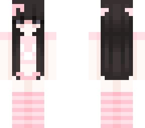 pink girl | Minecraft Skin