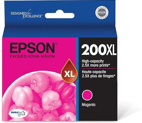 Epson T200 Durabrite Ultra Ink High Capacity Magenta Cartridge T200xl320 S For