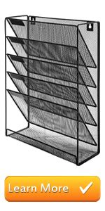 Amazon Wire Mesh Wall Mounted Or Freestanding Document Rack