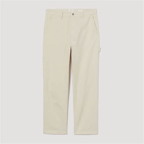 Джинсы Regular Fit мужские H&M Q2308-920477 29-30 Светло-бежевые ...