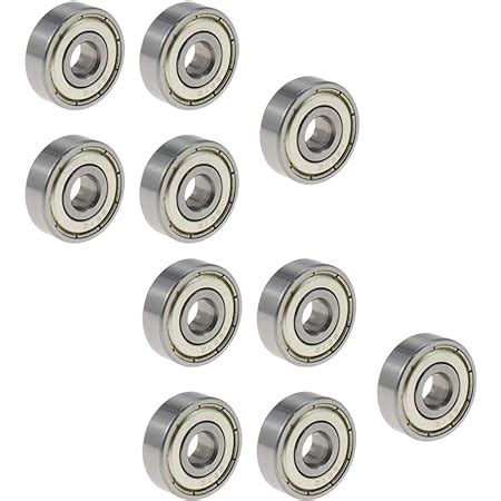 Amazon Rannb 627Z Ball Bearings Deep Groove Shielded Bearings 22mm