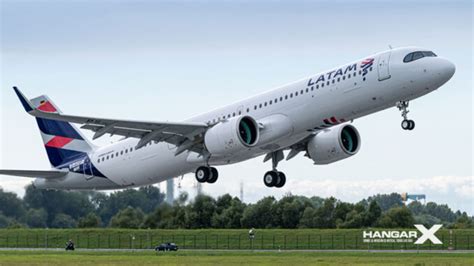 LATAM Airlines Recibe Su Primer Airbus A321neo HANGAR X