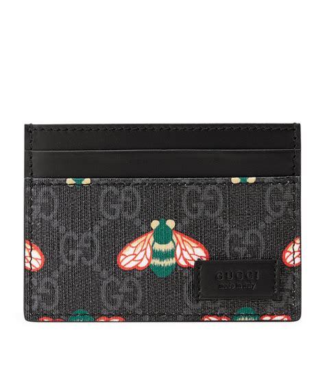 Gucci Gg Supreme Bee Card Holder Harrods Nl