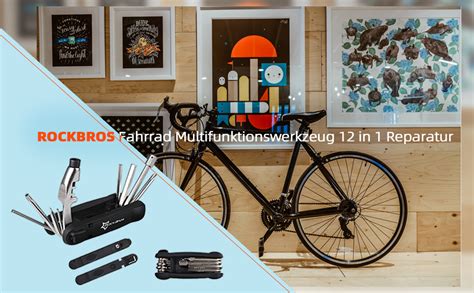 Rockbros Fahrrad Multifunktionswerkzeug Flickzeug Multitools