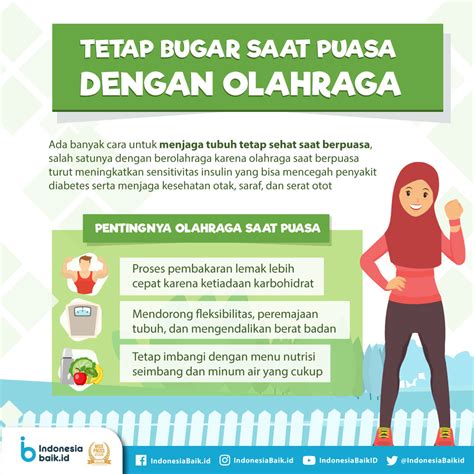 Tetap Bugar Saat Puasa Dengan Olahraga Indonesia Baik