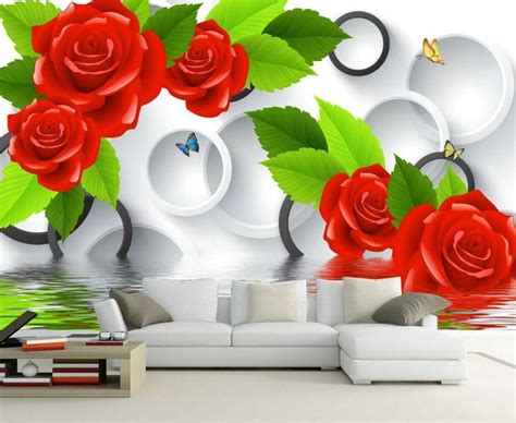 3d Flower Wallpapers Rose Wallpaper Cave