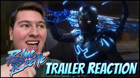 Blue Beetle Trailer Reaction Youtube