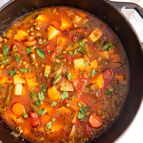 Basic Vegetable Soup Recipe