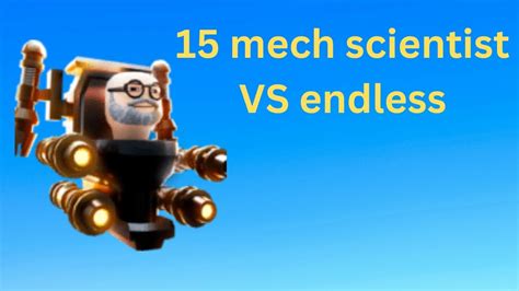 Taking On Endless Mode With 15 Mech Scientist Toilet Tower Defense