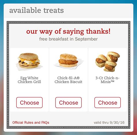 Chick-fil-A Offers Free Breakfast Item for "Chick-fil-A One" App Users