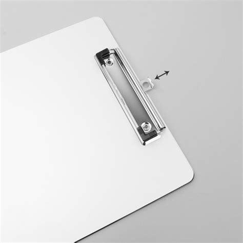 A4 Aluminum Alloy Writing Clip Board Antislip File Hardboard Paper