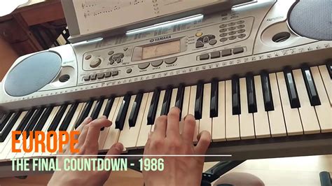 The Final Countdown Piano Youtube