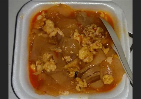 Resep Seblak Bakso Sosis Supeeerrr Hot Enduull Oleh Neng G Elis Bohay