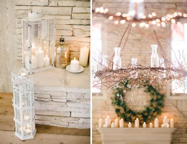 Romantic Winter Barn Wedding - Inspired By This