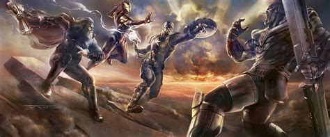 Avengers Vs Thanos 11
