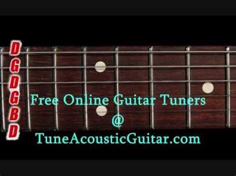 Open G Tuning Open G Major Online Guitar Tuner YouTube