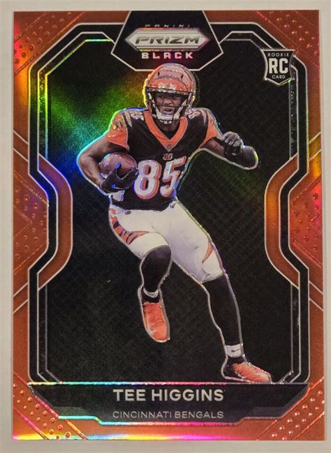 Panini Chronicles Tee Higgins Prizm Black Red Rc Pb