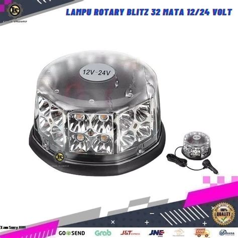 Jual Lampu Rotary Rotari Blitz Warning Light Variasi Mobil Ambulan Truk