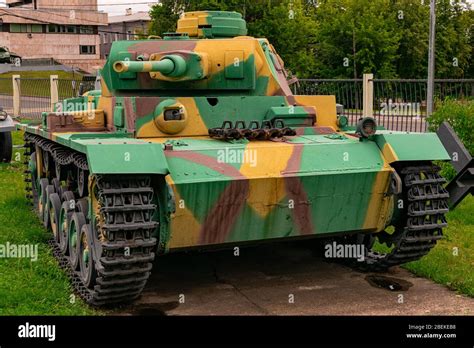 Moscow Russia June 30 2019 T 3 Medium Tank Second World War German