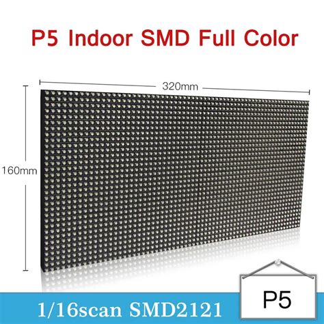 P5 Indoor Rgb Full Color Led Module 1 16 Scan 32x16cm Led Module Indoor Led Video Panel P5 In