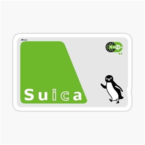 "Suica Card" Sticker for Sale by minoescutia | Redbubble