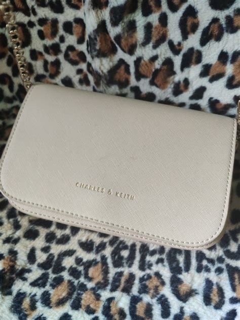 Charles Keith Nude Sling Bag Women S Fashion Bags Wallets Cross Body Bags On Carousell