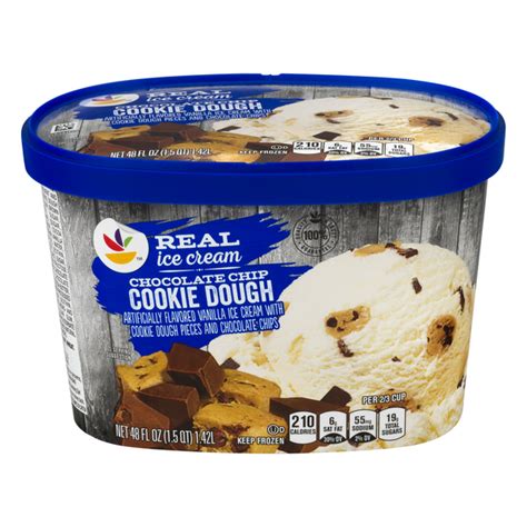 Save On Giant Real Ice Cream Chocolate Chip Cookie Dough Order Online Delivery Giant