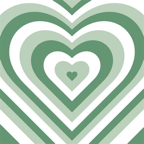 Y K Background Green Hearts Vector Art At Vecteezy