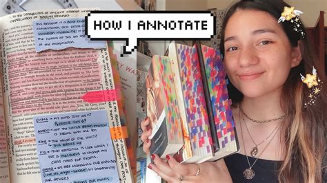 How I Annotate My Books Tips And Tricks 📖 ️ Youtube