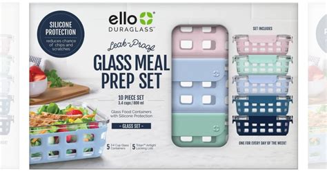 Ello Glass Containers 10-Piece Set Only $34.99 on Target.com (Regularly $45)