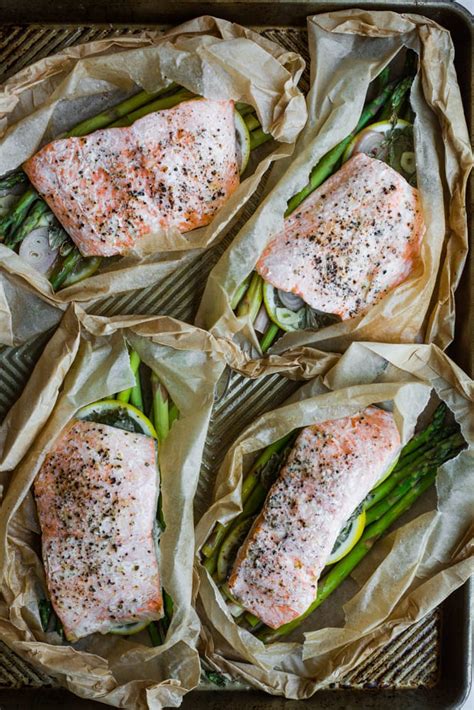 Simple Salmon En Papillote (Salmon in Parchment) - So Happy You Liked It