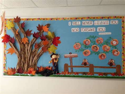 Pumpkin Patch Bulletin Board for a Church Preschool # ...