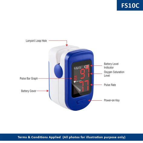 Fingertip Pulse Oximeter Fs10c Respimedic