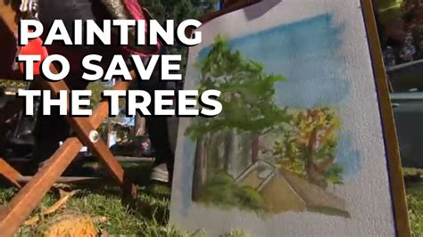 Local Artists Come Together To Save Portland S Trees Youtube