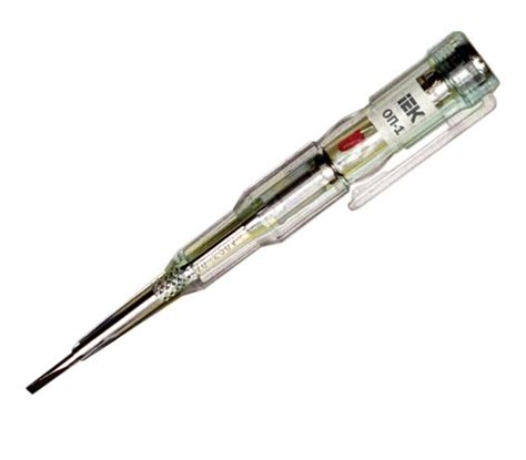 Отвертка индикаторная IEK ОП-1