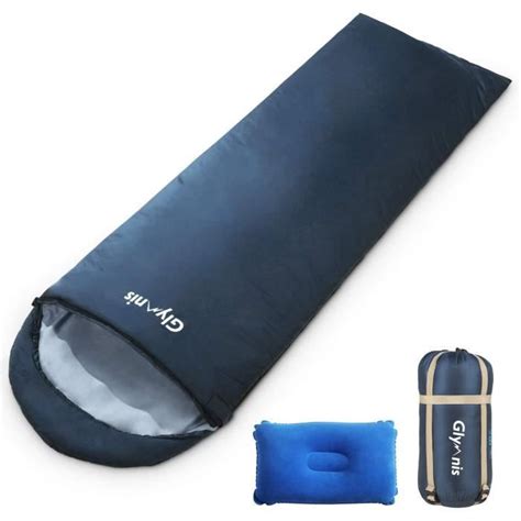 Sac de couchage ultra léger et chaud 220 x 75 cm pour le camping la