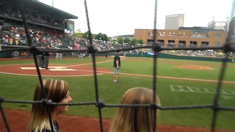 Columbus Blue Jackets Leo Welsh National Anthem Columbus Clippers