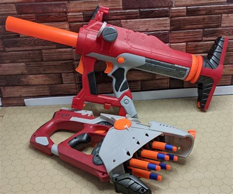 Nerf Titan As V1 And Hornet As 6 Combo W 6 Darts No Missile See Desc Notes Ebay