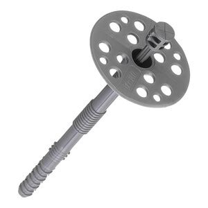 Дюбель для теплоизоляции Daxmer 10х140 мм пластиковый гвоздь (30 шт ...