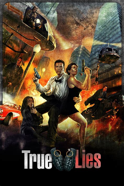 True Lies (1994) - Posters — The Movie Database (TMDB)