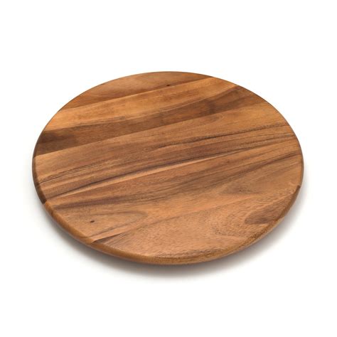 Lipper International Acacia Wood Lazy Susan Kitchen Turntable