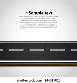 Road Vector Background Stock Vector (Royalty Free) 144617816 | Shutterstock