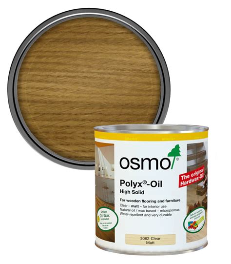 Osmo Polyx Hard Wax Oil Original Clear Matt 750ml Sprayster